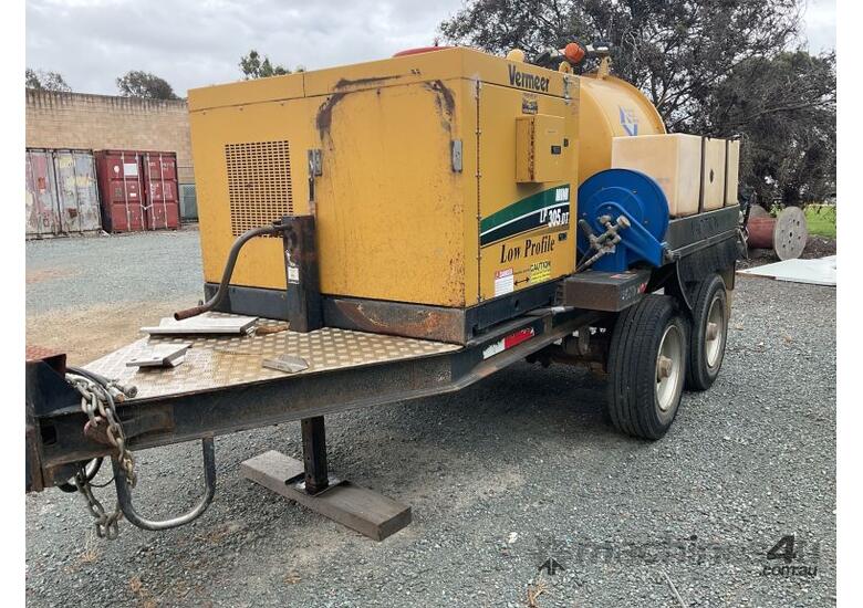 caption Vermeer LP Mini 305DT Vacuum Unit (Trailer Mounted)