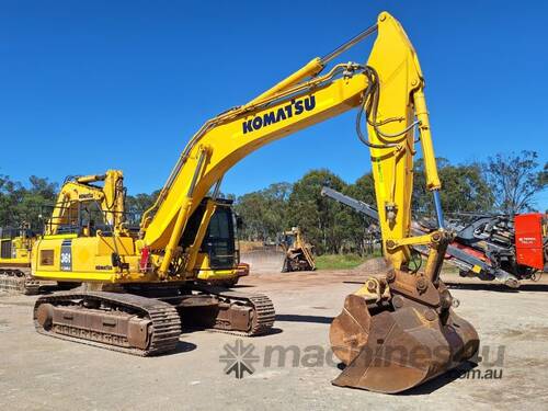 Komatsu PC350LC-8 Excavator (Steel Tracked)