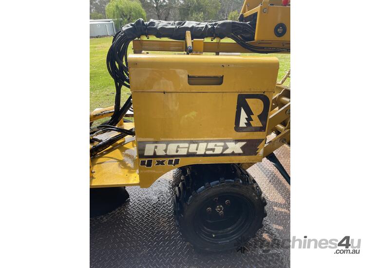 caption Rayco RG45 Diesel Stump Grinder