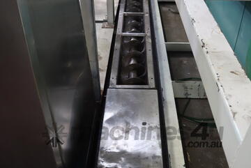 Stainless Steel Auger Feeder Screw Conveyor - 4m Long Screw
