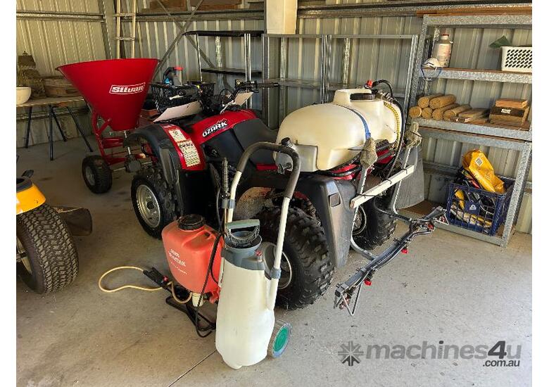 caption Suzuki Ozark 250 Quad Bike