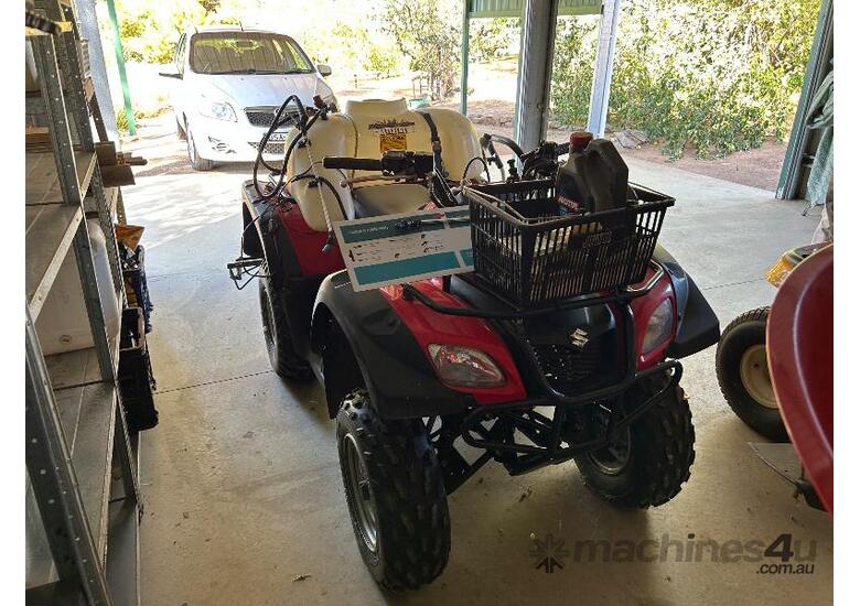 caption Suzuki Ozark 250 Quad Bike