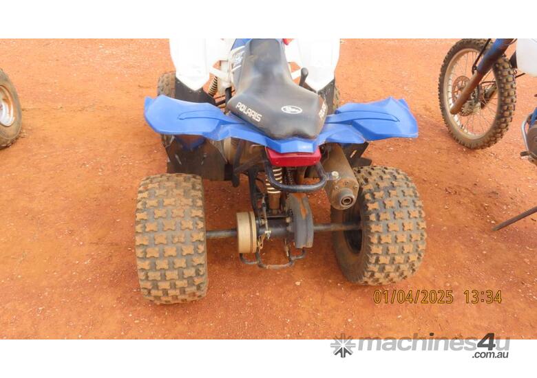 caption Polaris Raptor Outlaw BLUE
