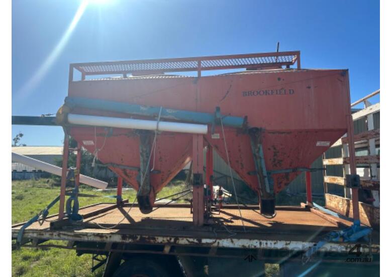 caption Brookfield Engineering Twin Bin Grouper & Acco 510A Truck