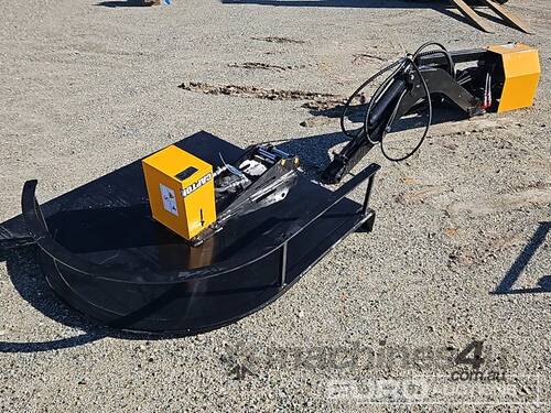 Unused Captok Articulated Brush Cutter to suit Skidsteer Loader 