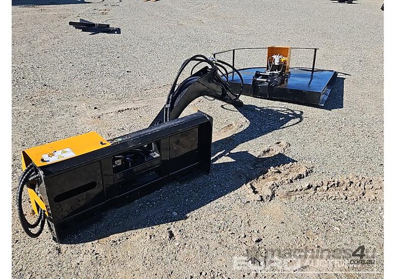 caption Unused Captok Articulated Brush Cutter to suit Skidsteer Loader
