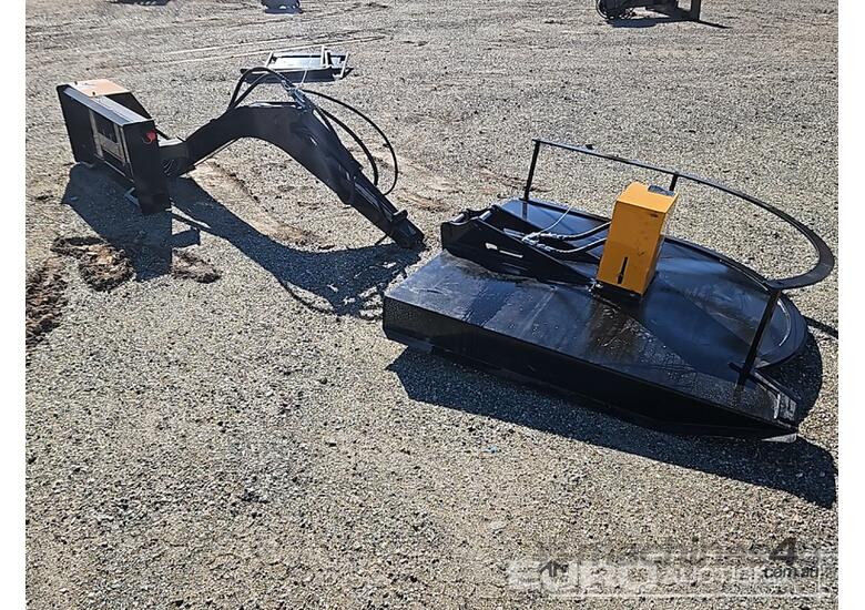 caption Unused Captok Articulated Brush Cutter to suit Skidsteer Loader