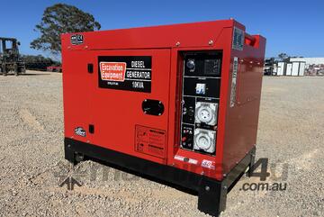 EXEQ 10KVA Silenced Diesel Generator