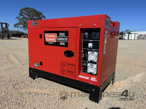 EXEQ 10KVA Silenced Diesel Generator