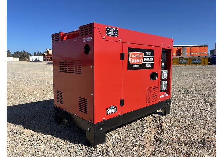 EXEQ 10KVA Silenced Diesel Generator
