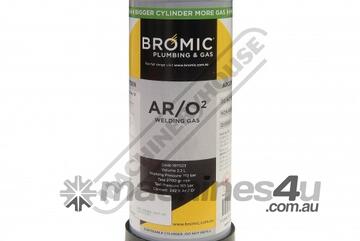 Ar/O2 - Argon 98% & Oxygen 2% Disposable Cylinder 1181523 2.2 Litres