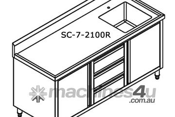 Sc 7 2100R H Cabinet With Right Sink