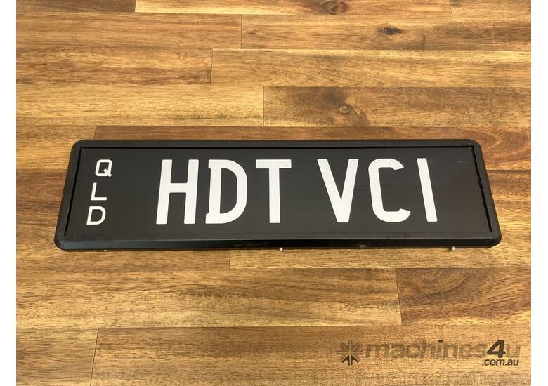 caption QLD Personalised Number Plate - ‘HDT VCI’