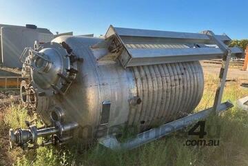 Stainless Steel Jacketed Fermenter Tank