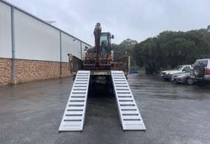 3m - 6Tonne Heavy Duty Rubber Track, Rubber Tyre Machinery Loading Ramps