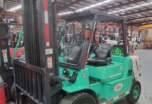 4.5T Mitsubishi LPG Forklift Side Shift + Scales | Sydney NSW
