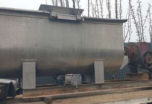 Large Stainless Steel Ribbon Mixer - 2000L