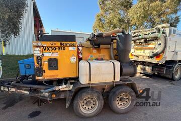 2016 VERMEER XV30-250 VACUUM EXCAVATION TRAILER U4990 EX COUNCIL