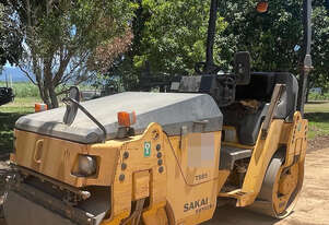 2015 Sakai SW502S-1 Dual Drum Roller, E.M.U.S MS1155