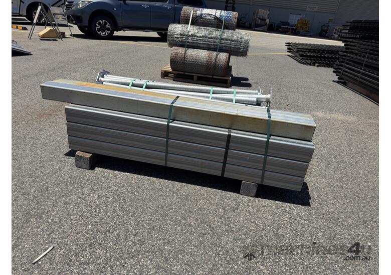 Pallet of Assorted Round and Box Section