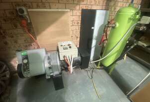 HYDROVANE AIR COMPRESSOR + REFRIGERATED DRYER COMPLETE CNC AIR SYSTEM