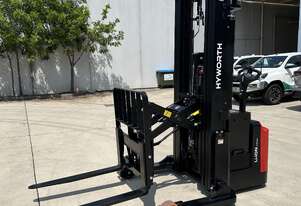 Hyworth Lithium Walkie Reach Stacker ONLY $95/Week Rent-to-Own! 4.5m Lift, 6yr Battery Warranty