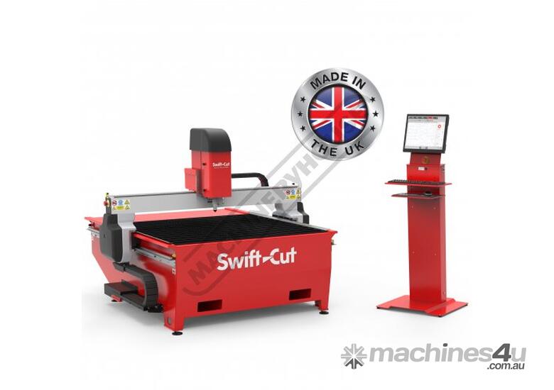 CNC Plasma Cutting Table Swiftcut PRO 1250WT 1250 x 1250mm Water Table System Hypertherm Powermax125