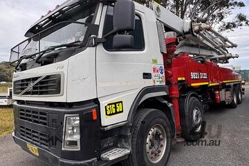 2008 Volvo FM13 With 2017 Antonelli M45/6Z/125-BT46 Concrete Pump & Boom (45M)