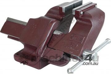 150mm Cast Iron Offset Bench Vice 60181 Right Hand Offset 175mm Jaw Opening