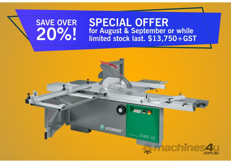 caption Altendorf START45 Panel Saw