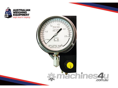 caption Forklift Scale - Freight Mate Analogue Scale
