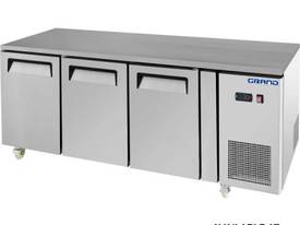 F.E.D. GTR3100B GRAND True Quality Three Door Gastronorm Work Bench Fridge - picture0' - Click to enlarge