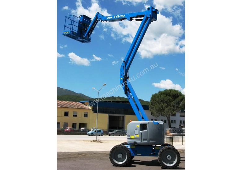 caption GENIE Z 45/25 J 4WD Articulating Boom