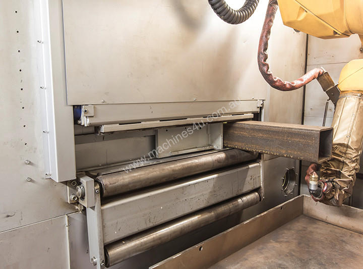 caption Vernet Behringer RD-X Plasma Cutting Coping Robot