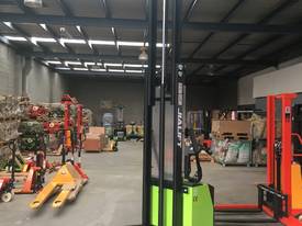 1.6T Electric walkie stacker lift height 3600mm with power steering (USED) - picture0' - Click to enlarge
