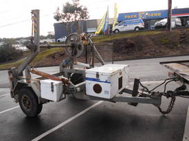 3ton self loading cable drum trailer  - picture0' - Click to enlarge