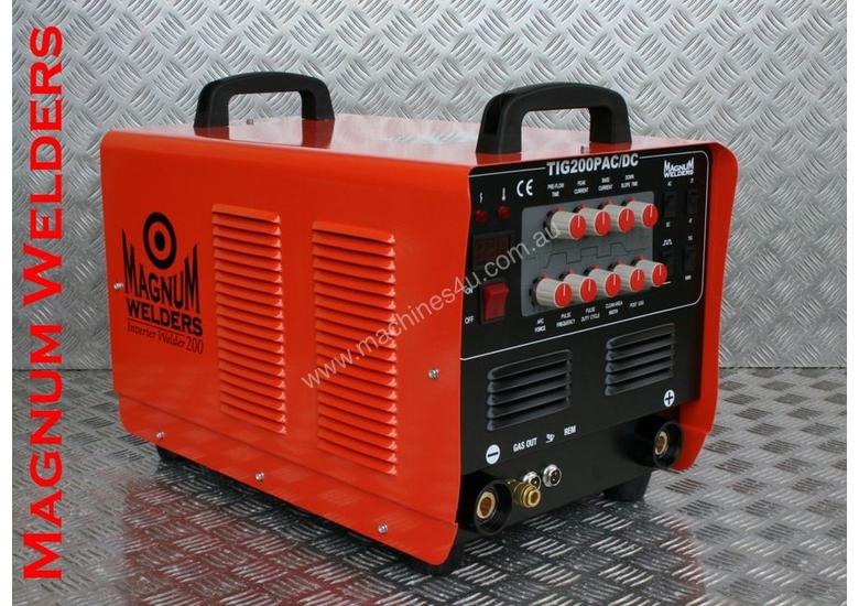 caption Magnum Welders Tig200P AC/DC Aluminium Welder w Foot Control $1150