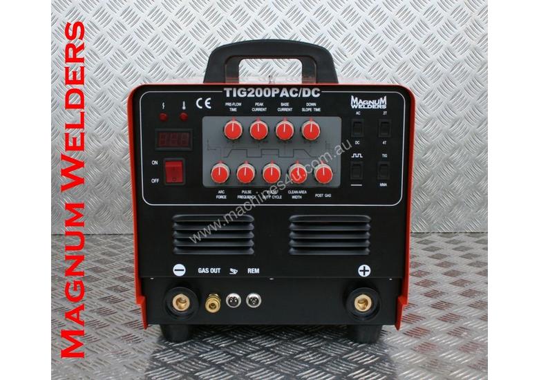 caption Magnum Welders Tig200P AC/DC Aluminium Welder w Foot Control $1150