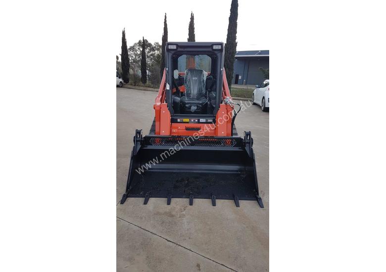 caption UNUSED KUBOTA SVL75-2 TRACK LOADER WITH WIDE TRACKS