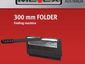 Sheet Metal Folder METEX 300mm-Vice Held Sheetmetal Bender Press Pan brake - picture0' - Click to enlarge