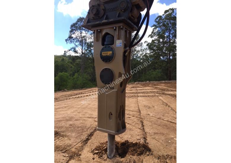 caption TECNA T300 HYDRAULIC BREAKERS - Exclusive to Boss Attachments