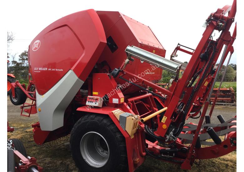 caption Lely Tornado RPC 245 Round Baler Hay/Forage Equip