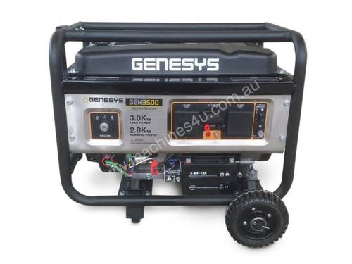 Petrol Generator Portable 3.5 KVA Genesys Tradesman