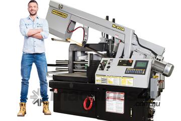 EXCEPTIONAL MITRE CUTTING CAPABILITY - Hydmech M-20A Automatic Horizontal Bandsaw