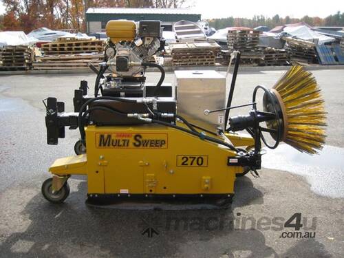 Multisweep MS270 Forklift Sweeper Bobcat Sweeper Sweeper Attachment Bucket Broom