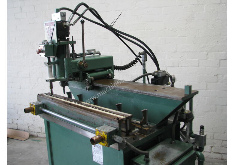 caption Header Hole Pierce Extrude Machine