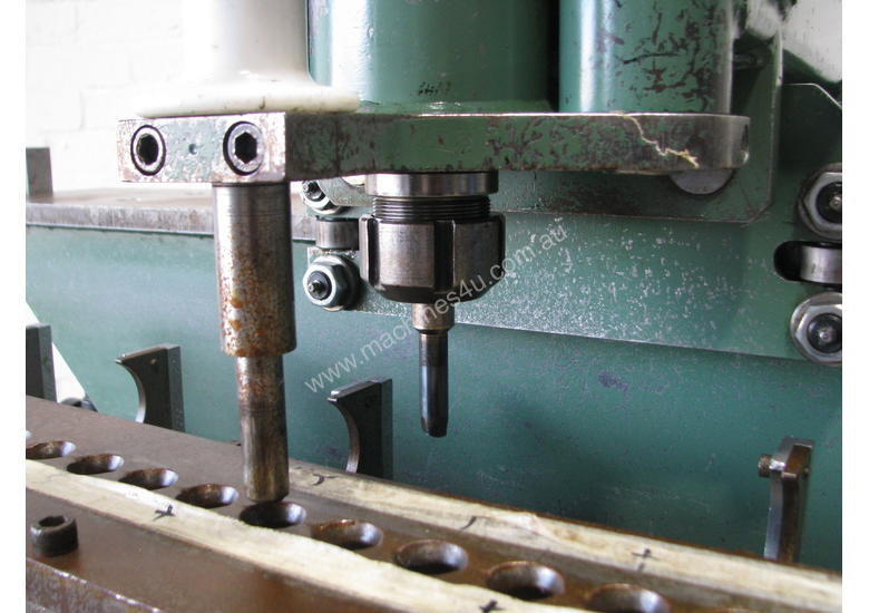 caption Header Hole Pierce Extrude Machine