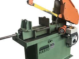 Kasto Powered Hacksaw Metal Cutting Machine 3 Phase with Feed Roller  - picture0' - Click to enlarge