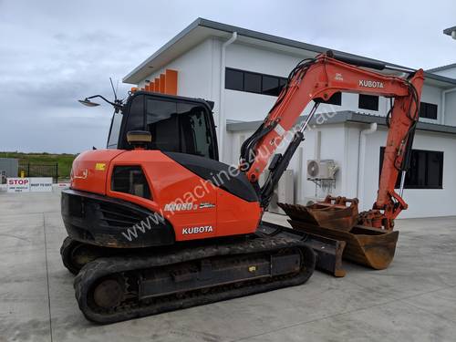 Kubota 8 tonne excavator