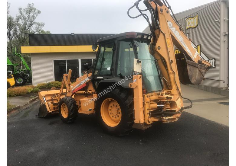 caption Case 590 Backhoe for sale